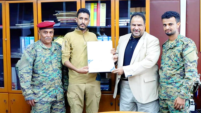 شركة النفط تكرم القائمين على مكافحة تهريب المشتقات النفطية